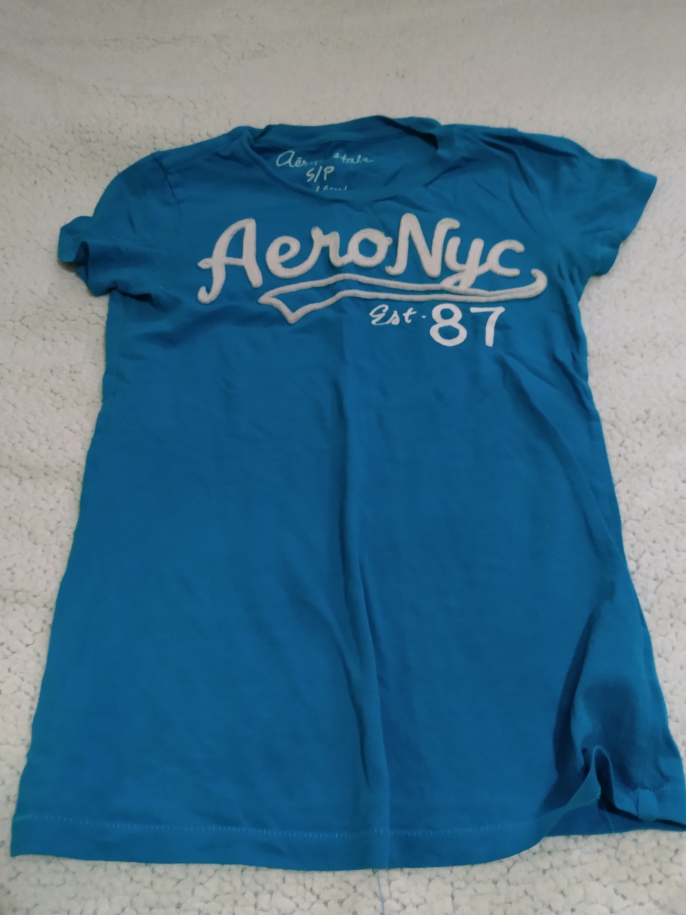 Women's Blue Logo Tee